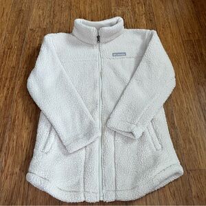 Columbia Cream Sherpa Fleece Jacket